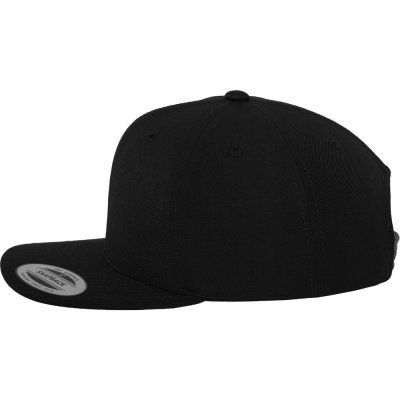 Caps - Flexfit Youth Snapback Cap (schwarz)