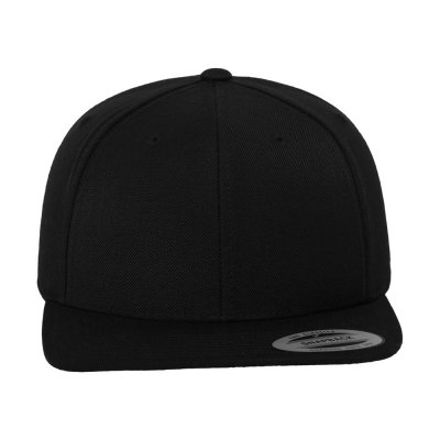 Caps - Flexfit Youth Snapback Cap (schwarz)