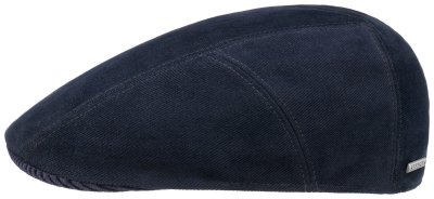 Schiebermütze / Schirmmütze - Stetson Ivy Cap Soft Cotton/Cord (blau)