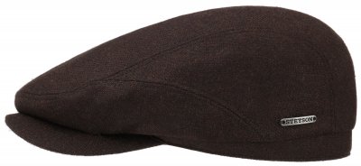 Schiebermütze / Schirmmütze - Stetson Belfast Driver Cap Wool/Cashmere Flat cap (braun)