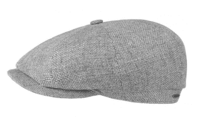 Schiebermütze / Schirmmütze - Stetson Hatteras Wool/Linen (grau)