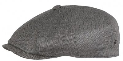 Schiebermütze / Schirmmütze - Stetson Hatteras Wool/Cashmere/Silk (grau)