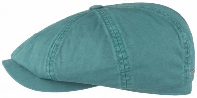 Schiebermütze / Schirmmütze - Stetson Hatteras Cotton Dye (grün-blau)