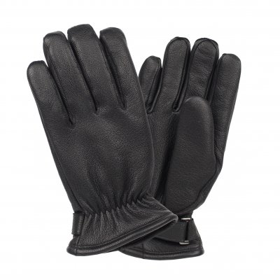 Handschuhe - HK Men's Goat Leather Glove with Pile Lining (Schwarz)