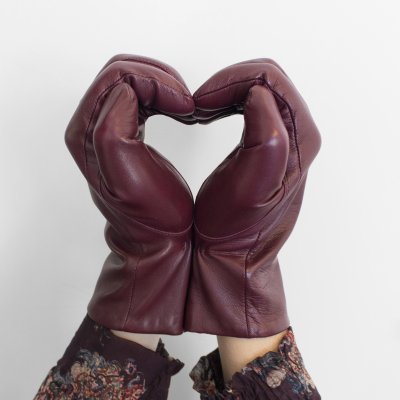 Handschuhe - HK Women's Hairsheep Leather Glove with Wool Lining (Rot)