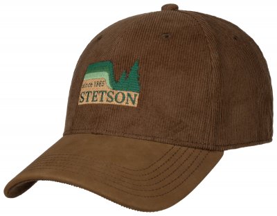 Caps - Stetson Baseball Cap Woods (braun)