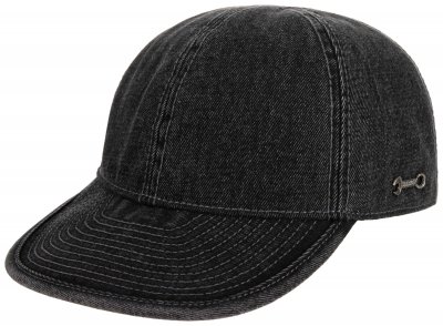 Caps - Stetson Engineer Cap Denim Garage Theme (schwarz)