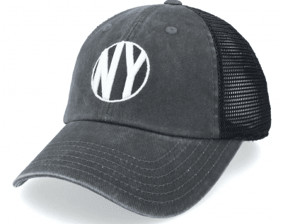 Cap - American Needle New York Raglan Bones (schwarz)