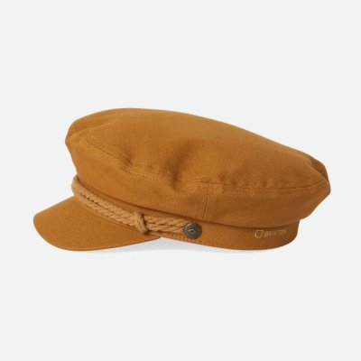 Fiddler cap - Brixton Fiddler (golden brown)