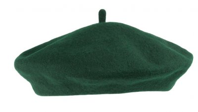 Baskenmütze - Wool Fashion Beret (grün)