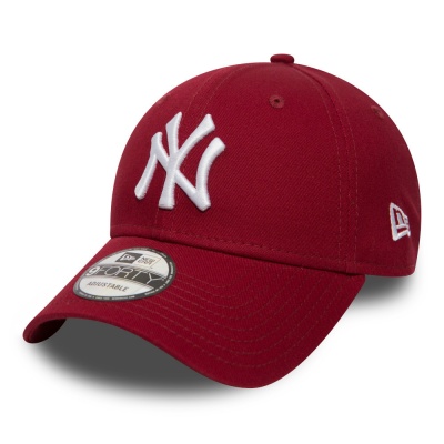 Kappe - New Era New York Yankees 9FORTY (rot/weiß)