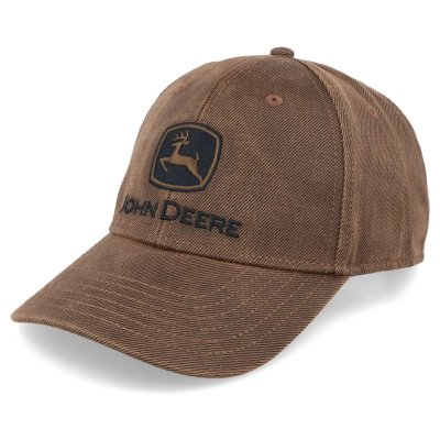 Kappe - John Deere Oilskin with TM Cap (braun)