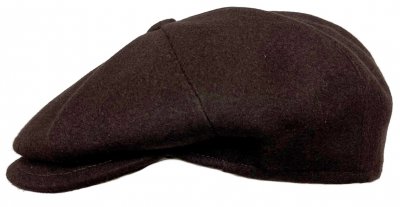 Schiebermütze / Schirmmütze - Gårda Cuba Newsboy Wool Cap (braun)