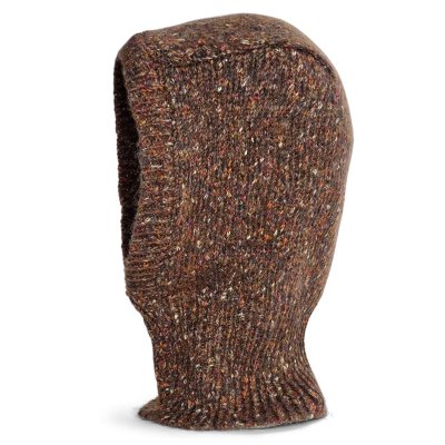 Sturmhaube - Gårda Alvdal Knitted Balaclava (braun)