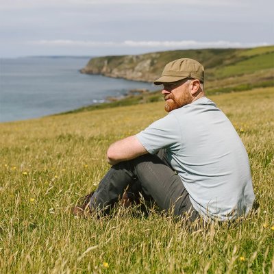 Schiebermütze / Schirmmütze - Jaxon Hats Herringbone Army Cap (olive)