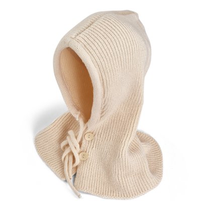 Sturmhaube - Gårda Ranua Knitted Balaclava (creme)