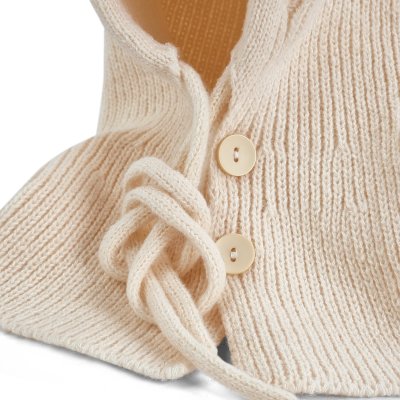 Sturmhaube - Gårda Ranua Knitted Balaclava (creme)