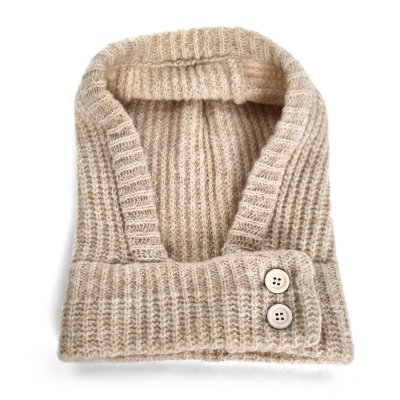 Sturmhaube - Gårda Nivala Knitted Balaclava (beige)