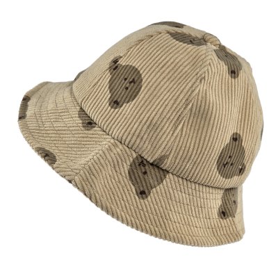 Hüte Kind - Gårda Teddybear Corduroy Hat (beige)