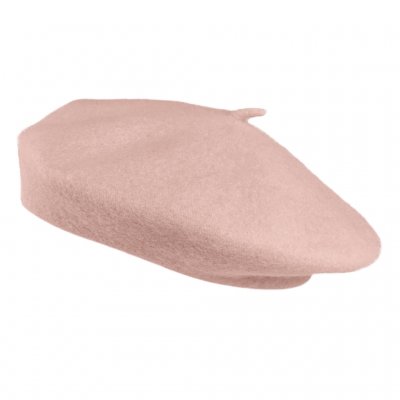 Baskenmütze - Gårda Annecy Wool Beret (blassrosa)