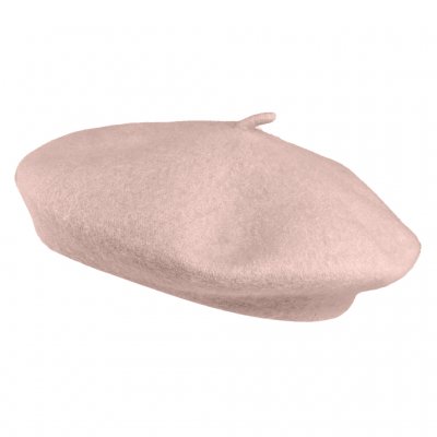 Baskenmütze - Gårda Annecy Wool Beret (blassrosa)