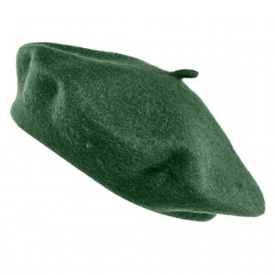 Baskenmütze - Gårda Annecy Wool Beret (grün)