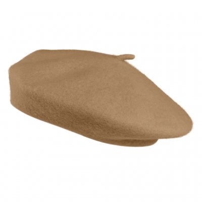 Baskenmütze - Gårda Annecy Wool Beret (kamel)