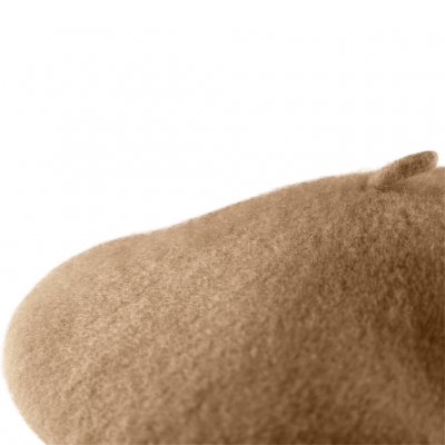 Baskenmütze - Gårda Annecy Wool Beret (kamel)
