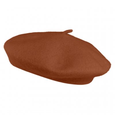Baskenmütze - Gårda Annecy Wool Beret (kupfer)
