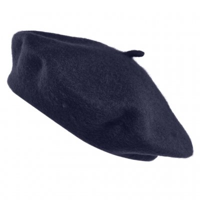 Baskenmütze - Gårda Annecy Wool Beret (marineblau)