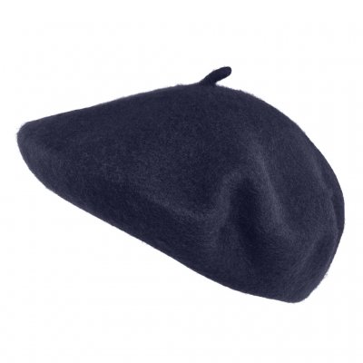 Baskenmütze - Gårda Annecy Wool Beret (marineblau)