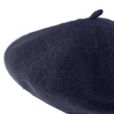 Baskenmütze - Gårda Annecy Wool Beret (marineblau)