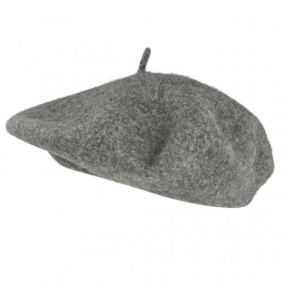 Baskenmütze - Gårda Annecy Wool Beret (dunkelgrau)