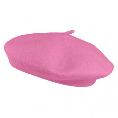 Baskenmütze - Gårda Annecy Wool Beret (rosa)