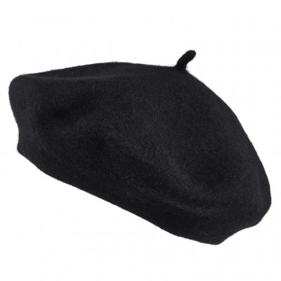 Baskenmütze - Gårda Annecy Wool Beret (schwarz)