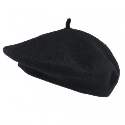 Baskenmütze - Gårda Annecy Wool Beret (schwarz)