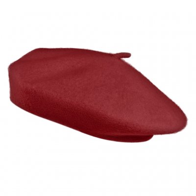 Baskenmütze - Gårda Annecy Wool Beret (burgund)