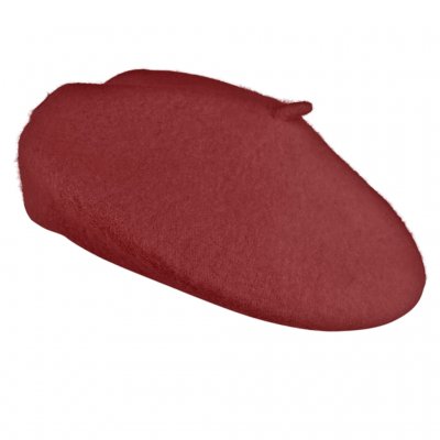 Baskenmütze - Gårda Annecy Wool Beret (burgund)