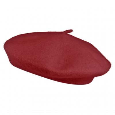 Baskenmütze - Gårda Annecy Wool Beret (burgund)
