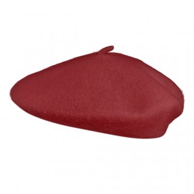 Baskenmütze - Gårda Annecy Wool Beret (burgund)