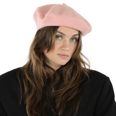 Baskenmütze - Gårda Annecy Wool Beret (blassrosa)