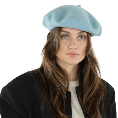Baskenmütze - Gårda Annecy Wool Beret (hellblau)