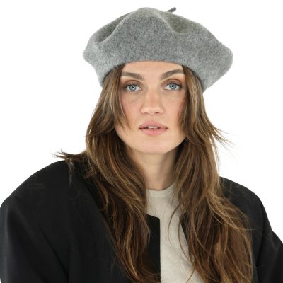 Baskenmütze - Gårda Annecy Wool Beret (dunkelgrau)