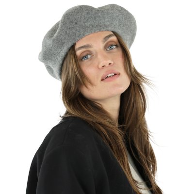 Baskenmütze - Gårda Annecy Wool Beret (dunkelgrau)