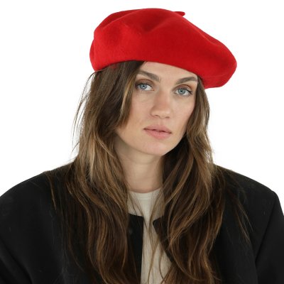 Baskenmütze - Gårda Annecy Wool Beret (rot)