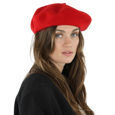 Baskenmütze - Gårda Annecy Wool Beret (rot)