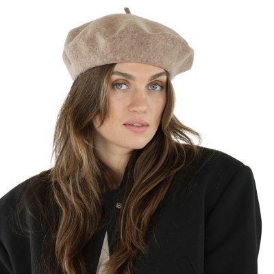 Baskenmütze - Gårda Annecy Wool Beret (taupe)