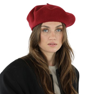 Baskenmütze - Gårda Annecy Wool Beret (burgund)