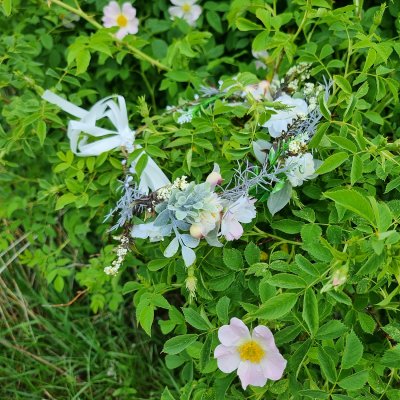Blumenkranz - Gårda Linnea Flowerband (mehrfarbig)