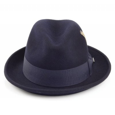 Hüte - Crushable Blues Trilby (marineblau)
